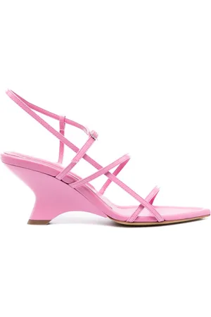 Gia Borghini Gia26 70mm mule-sandaler i læder