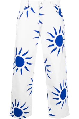 Liberal Youth Ministry Jeans med grafisk tryk og lige ben