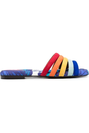 La DoubleJ Tones sandaler med chevron-mønster