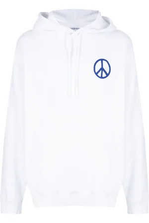 MARCELO BURLON Hættetrøje med County Peace-tryk
