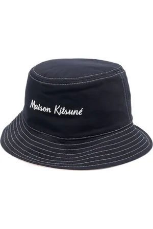 Maison Kitsuné Bøllehat med logobroderi