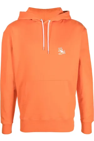Maison Kitsuné Hættetrøje med logo-applikation