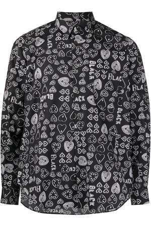 Comme des Garçons T-shirt med hjertetryk