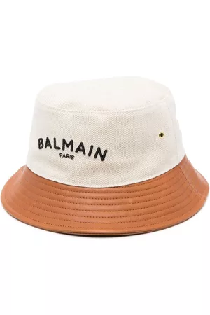 Balmain Hatte - Logo-embroidered bucket hat