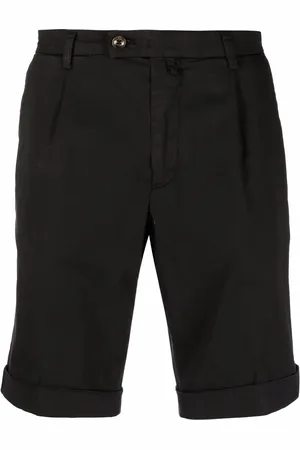 BRIGLIA Shorts med forskudt knaplukning