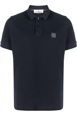 Stone Island Polo med logomærke