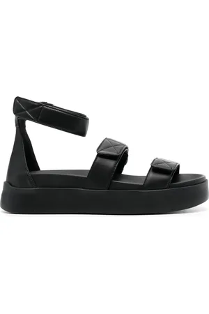 santoni Lædersandaler med burrelukning