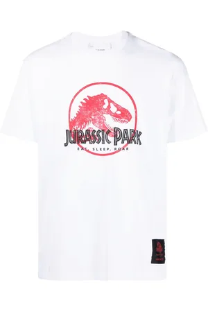 Neil Barrett T-shirt med Jurassic Park-tryk