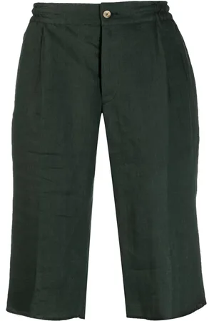 Kiton Bermuda-shorts i hør