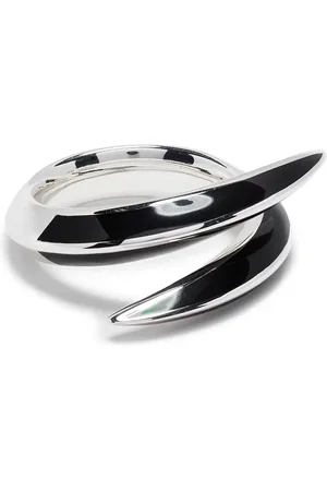 SHAUN LEANE Saber Deco-ring i sølv og keramik