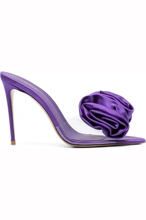 LE SILLA Rose 110mm sandaler med blomsterapplikation