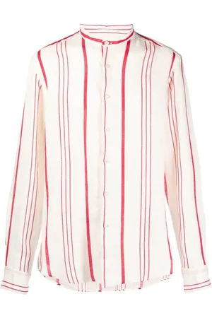 PENINSULA SWIMWEAR Langærmet skjorte med striber