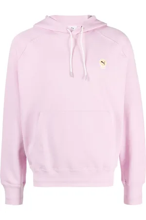 PUMA Hættetrøje med slogan-tryk og snoretræk