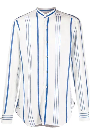 PENINSULA SWIMWEAR Langærmet skjorte med striber