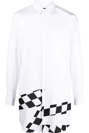 Comme des Garçons Ternet skjorte med paneler