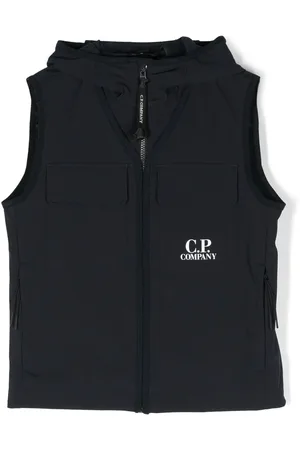 C.P. Company Vest med logotryk og hætte