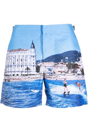 Orlebar Brown Badeshorts med fototryk