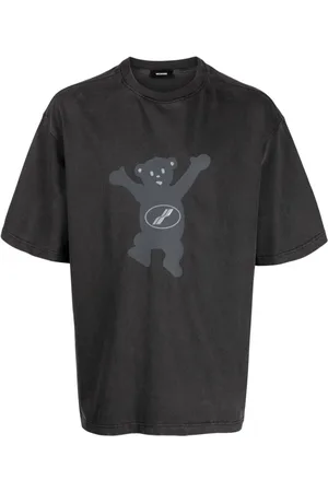 We11 Done T-shirt med grafisk tryk