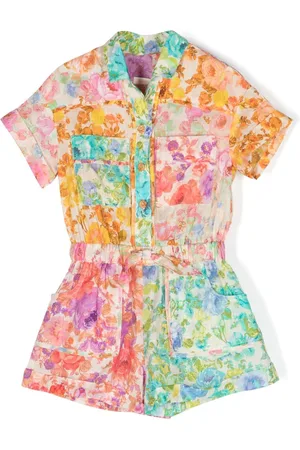 ZIMMERMANN Blomstret jumpsuit i bomuld
