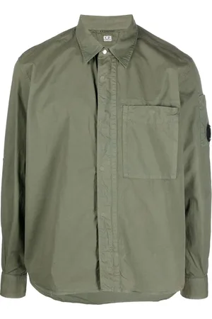 C.P. Company Sweatshirt med linse-detalje