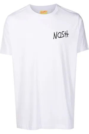 AMIR SLAMA T-shirt med Nosh-tryk