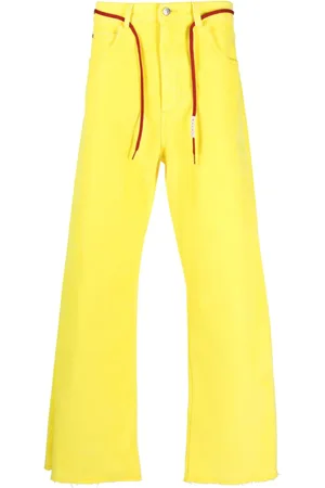 Marni Strækbare jeans med logomærke