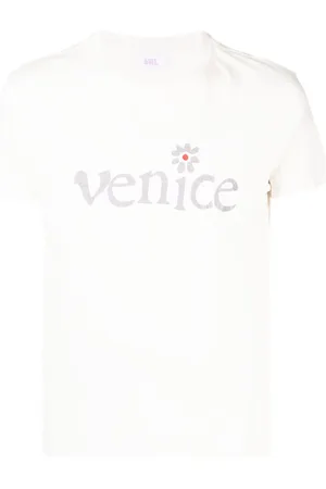 ERL Venice T-shirt med slogantryk