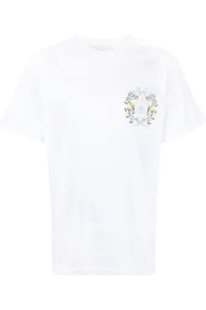 MOUTY T-shirt med broderet logo