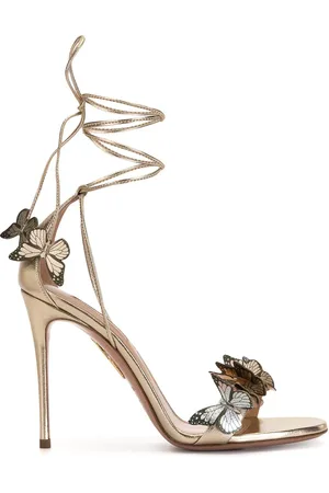 Aquazzura Sandaler med udsmykket sommerfugl