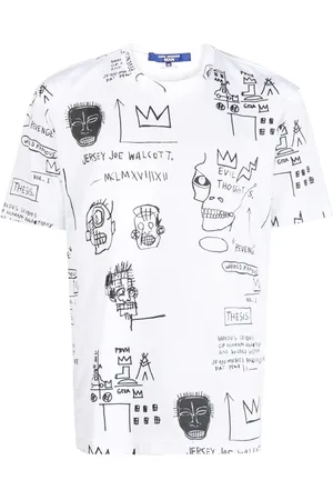 JUNYA WATANABE X Basquiat T-shirt med grafisk tryk