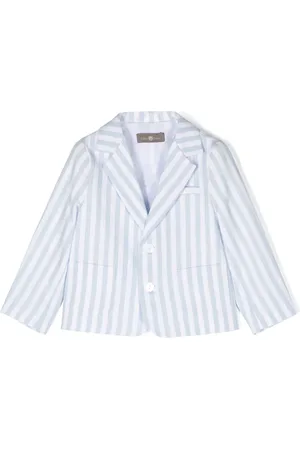 LITTLE BEAR Enkeltradet blazer med striber