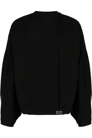 SONGZIO Cocoon sweatshirt med læg-detalje og logo