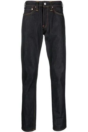 Evisu Smalle jeans med logotryk