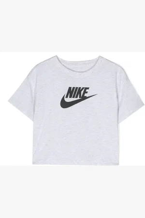 Nike Cropped T-shirt med logotryk