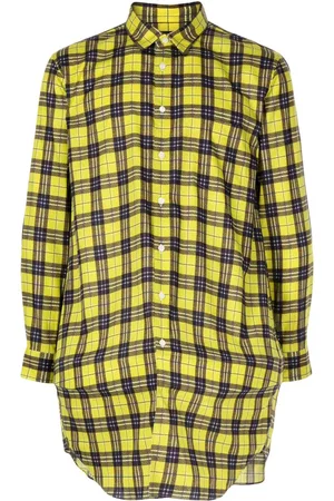 Comme des Garçons Ternet skjorte med lange ærmer