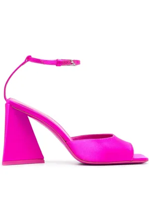 The Attico Piper 85mm sandaler i satin