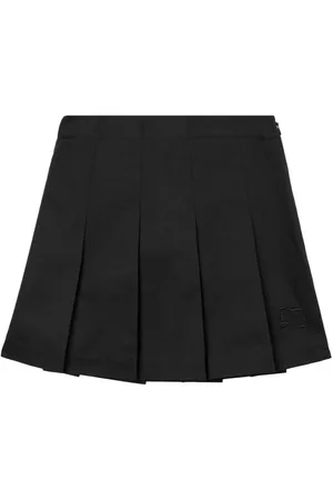 Burberry Plisseret nederdel med EKD-motiv