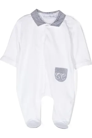 Tartine Et Chocolat Pyjamas med broderet logo og kontrastkrave