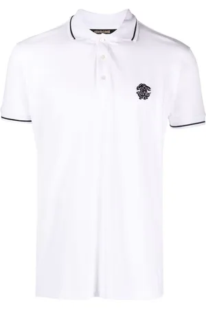Roberto Cavalli Polo med broderet logo