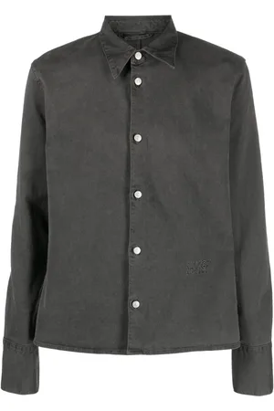 Maison Margiela Langærmet skjorte med broderet logo