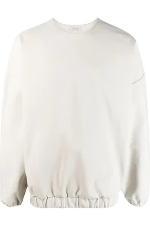 FEAR OF GOD Sweatshirt med elastiklinning og rund hals