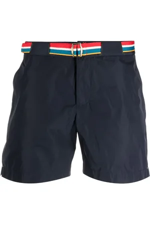 Orlebar Brown Badeshorts med stribet mærke