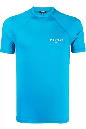 Balmain Mænd Træning t-shirts - Logo-print performance T-shirt
