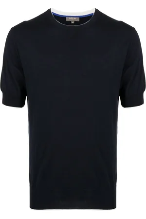 N.PEAL Kortærmet T-shirt med rund hals