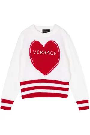 VERSACE Trøje med broderet logo