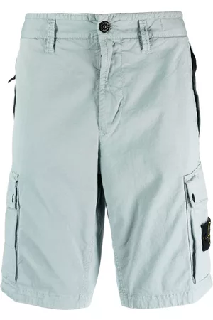 Stone Island Mænd Shorts - Multiple-pocket Bermuda shorts