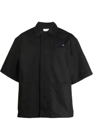 OFF-WHITE Skjorte med broderet logo