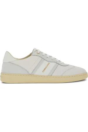 Salvatore Ferragamo Sneakers med logotryk og snøre