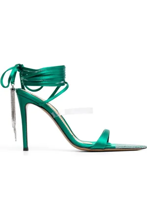 ALEXANDRE VAUTHIER Sandaler med krystalkvast og remme