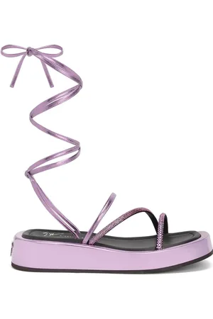 Giuseppe Zanotti Sandaler med metallisk effekt